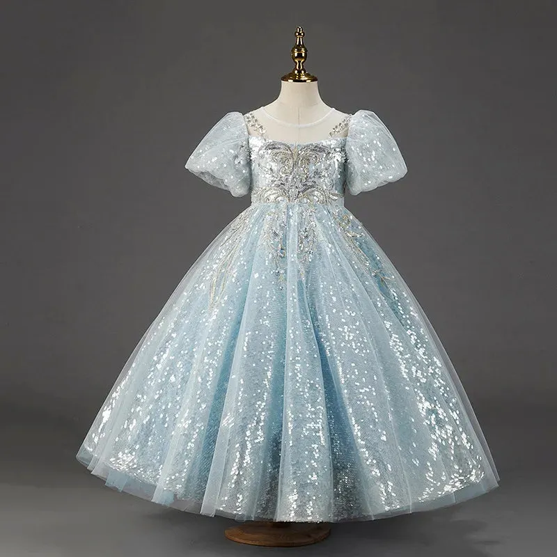 Formal Occasion Elegant Elegant Party Dress for Kids Girls