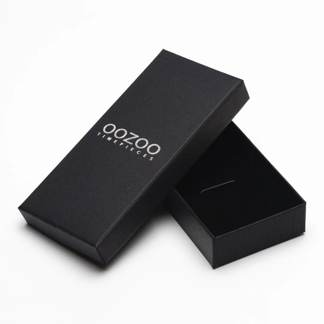 Gold coloured OOZOO watch with gold coloured metal mesh bracelet - C20348
