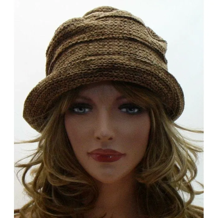 Hypo allergenic vegan cozy soft warm free form purple chenille hat. Free Shipping