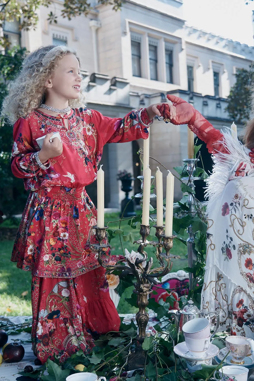 INFANTS RELAXED SHIRRED WAIST DRESS BEAUTIFUL BEINGS
