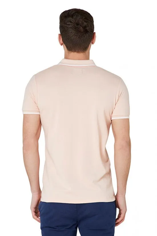 Jackson Polo- Peach