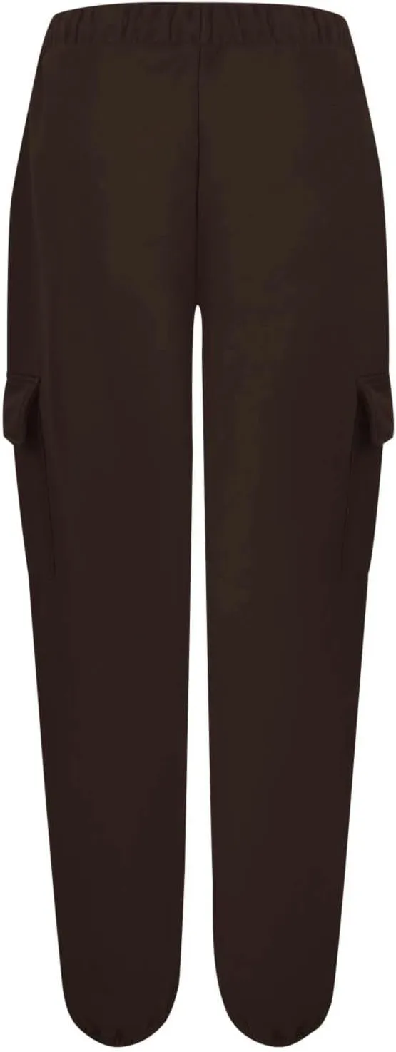 Joggers for Women High Waisted Fleece Lined Pants Baggy Jogger Pants with Pockets Stretchy Drawstring Sweatpants
