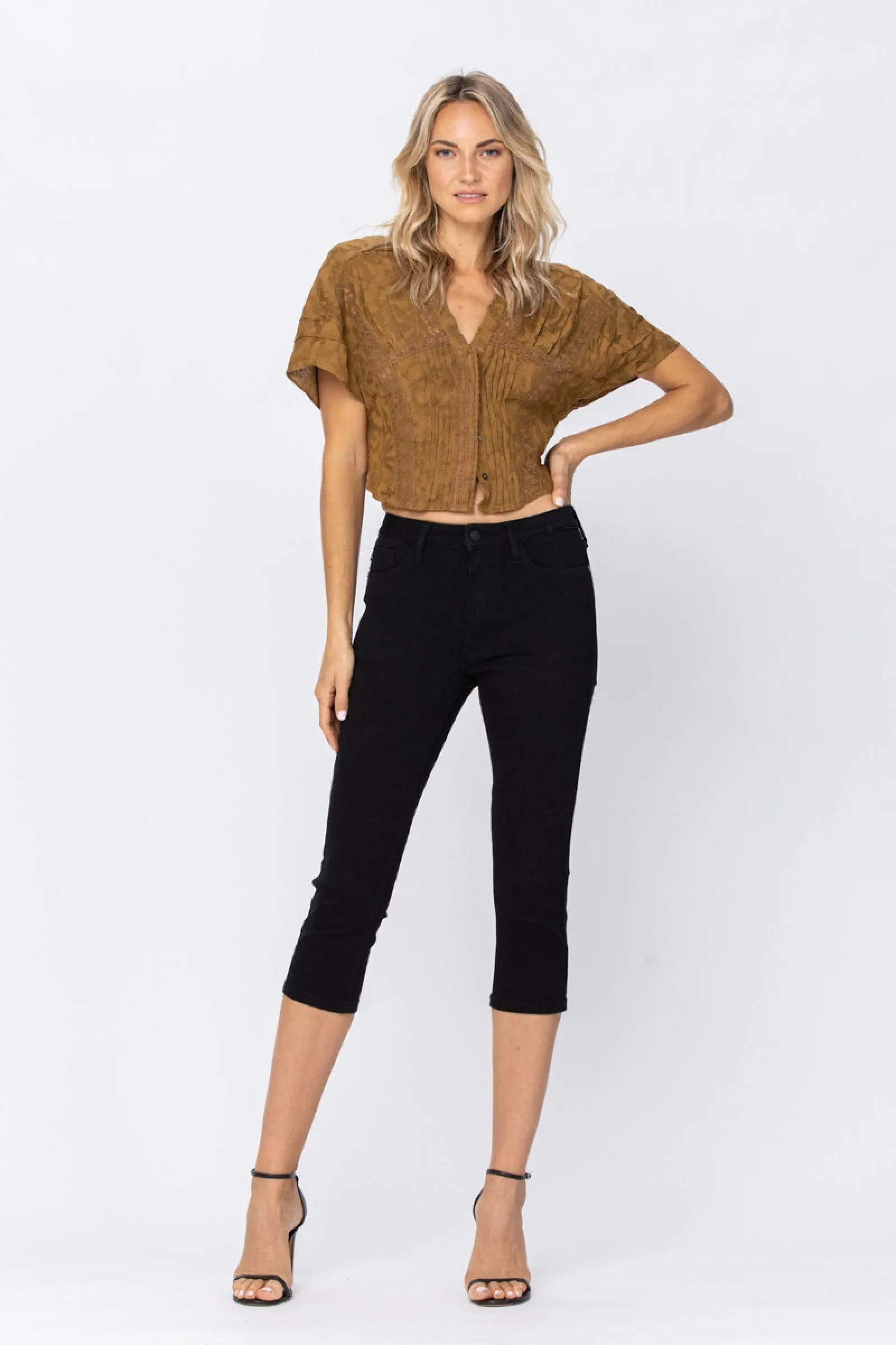 Judy Blue Cropped Skinny
