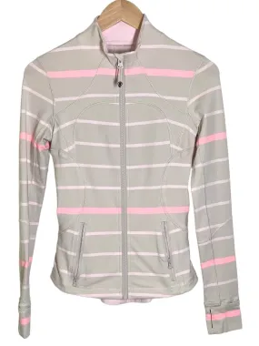 Light Spring Pink Stripe Jacket