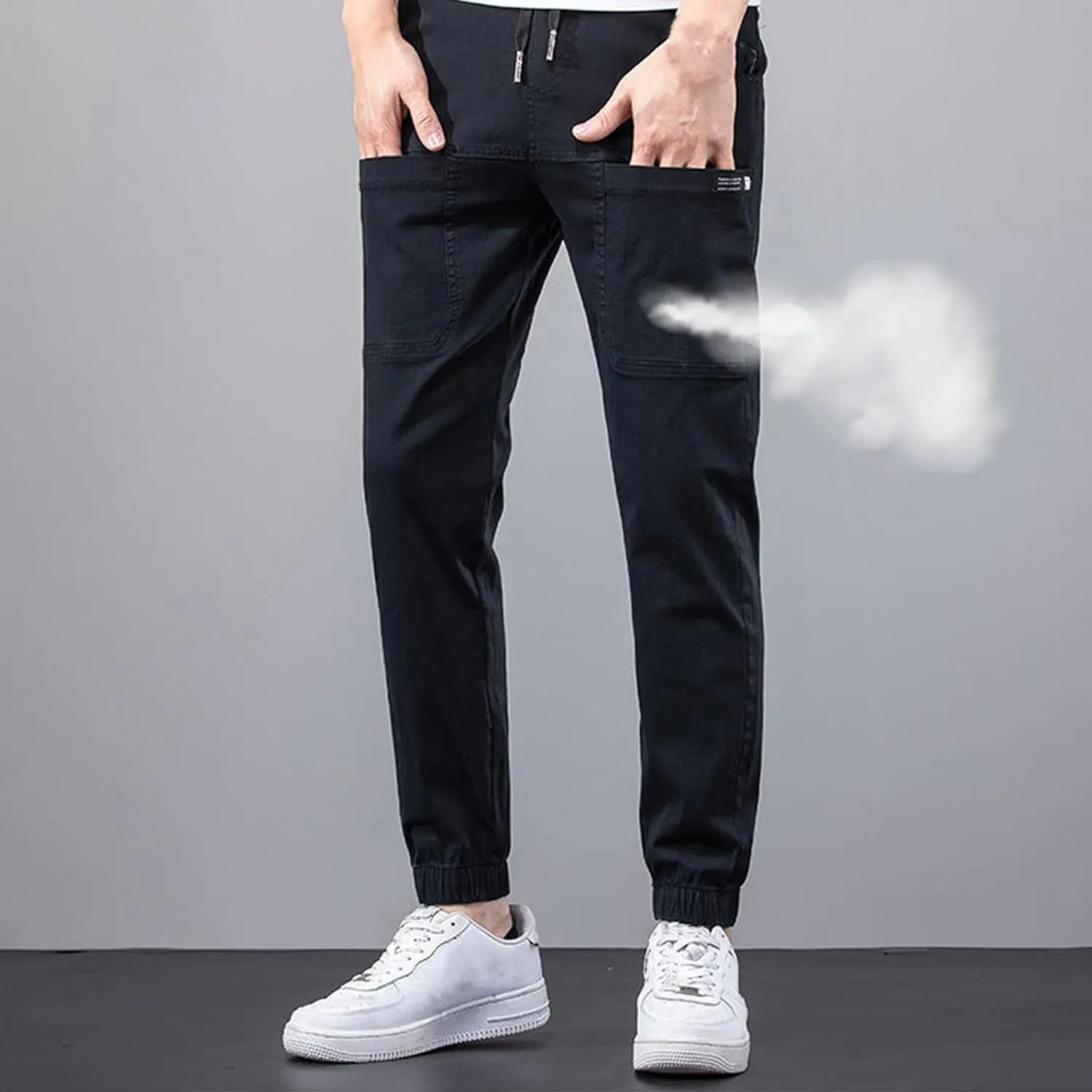 Mencomfy Cargo Pants, MultiPants - High Stretch Multi-Pocket Durable Cargo Pants, Stretchy Pants for Men