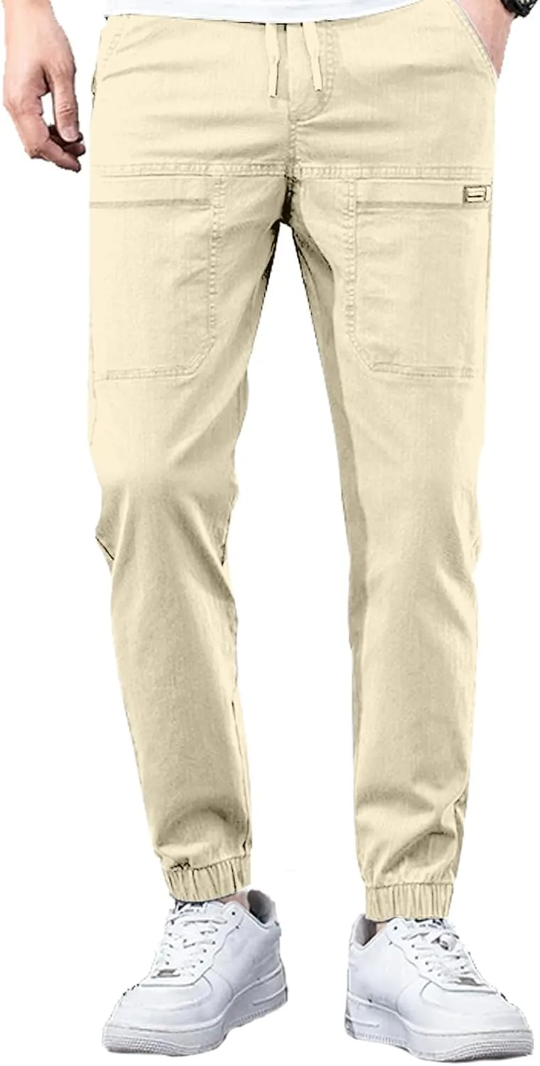 Mencomfy Cargo Pants, MultiPants - High Stretch Multi-Pocket Durable Cargo Pants, Stretchy Pants for Men