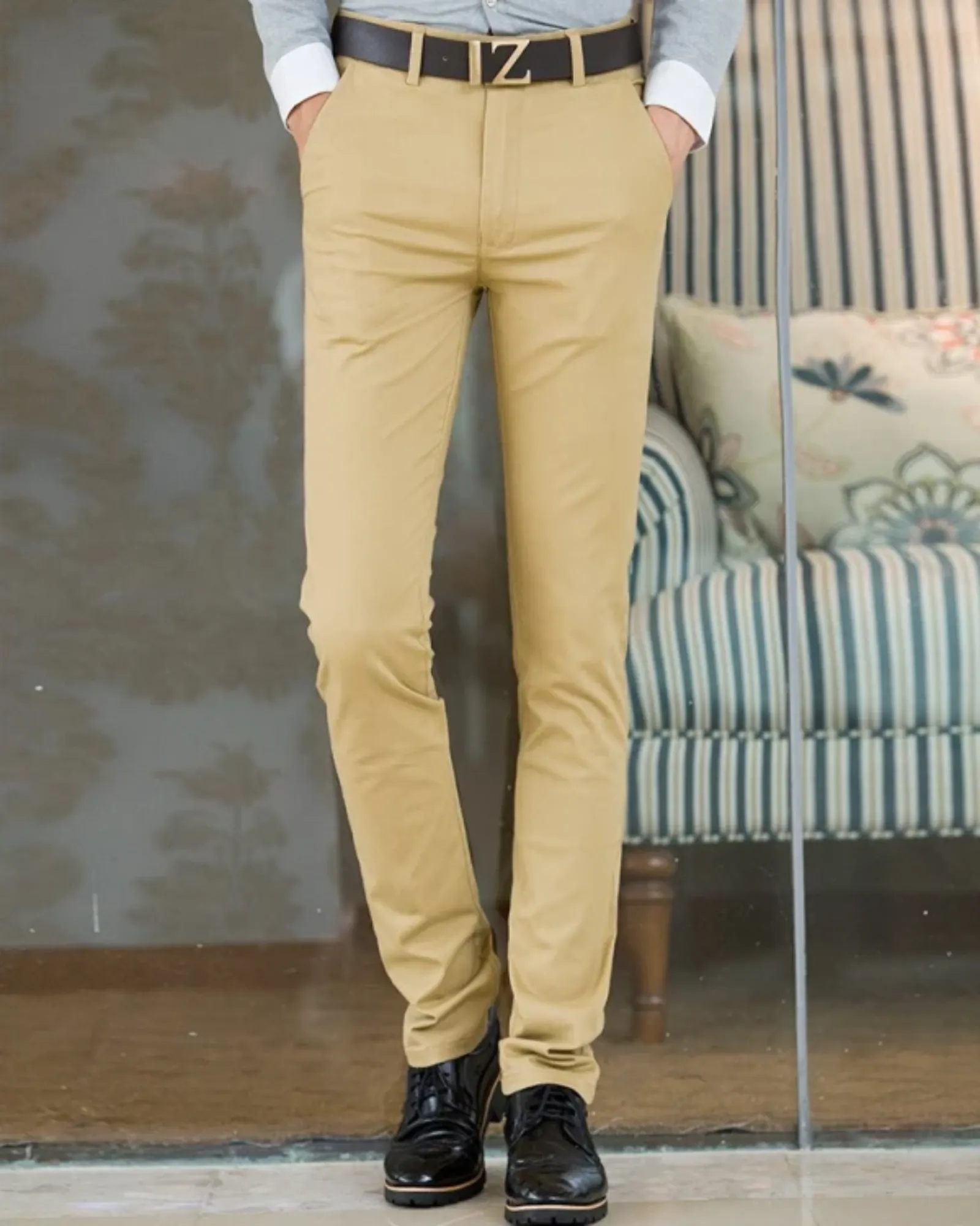 Men's Autumn Casual Stretchy Cotton Pants