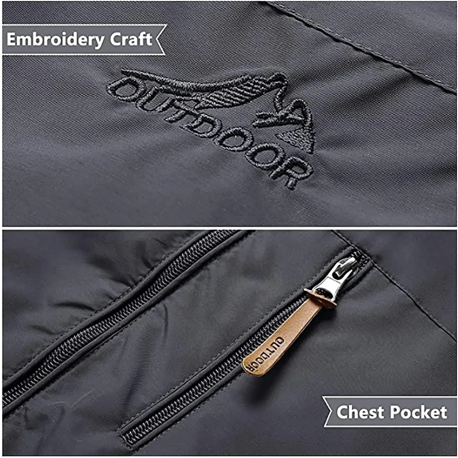 Men's Light Jacket, Men's Jacket, Waterproof Rain Jacket, Windproof Raincoat for Cycling