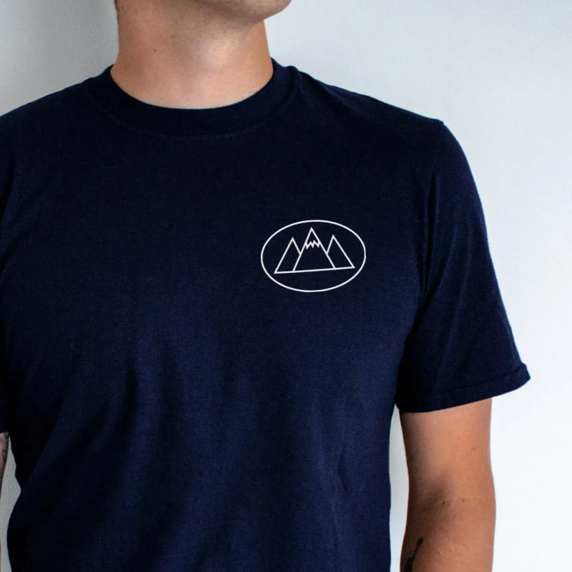 Minimalist Mountain Range T Shirt