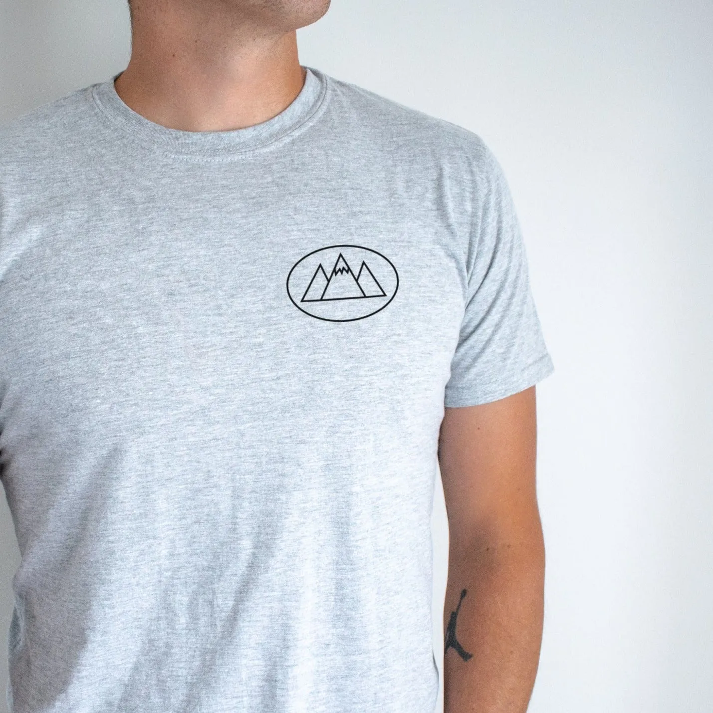 Minimalist Mountain Range T Shirt