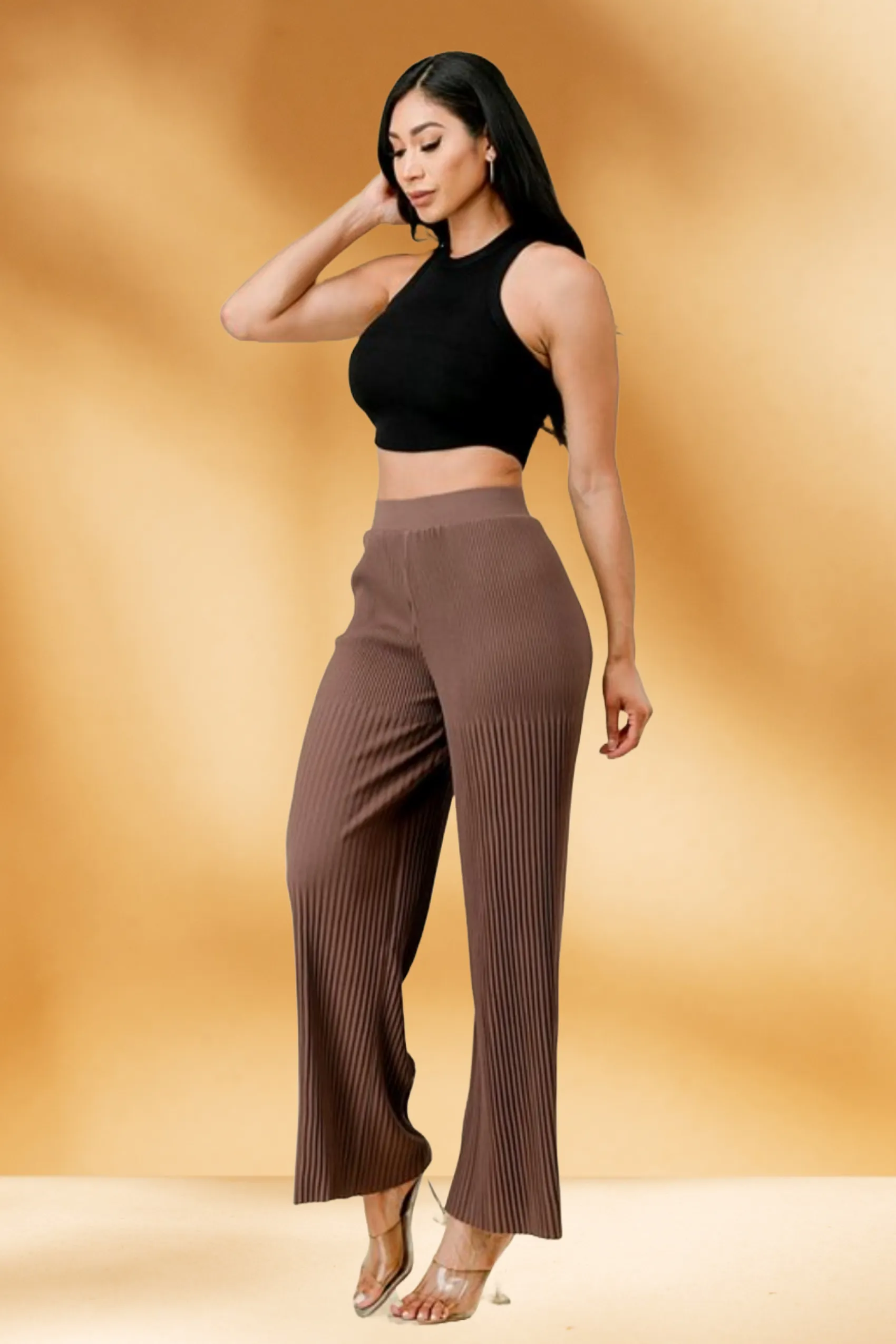 Pleated Pants