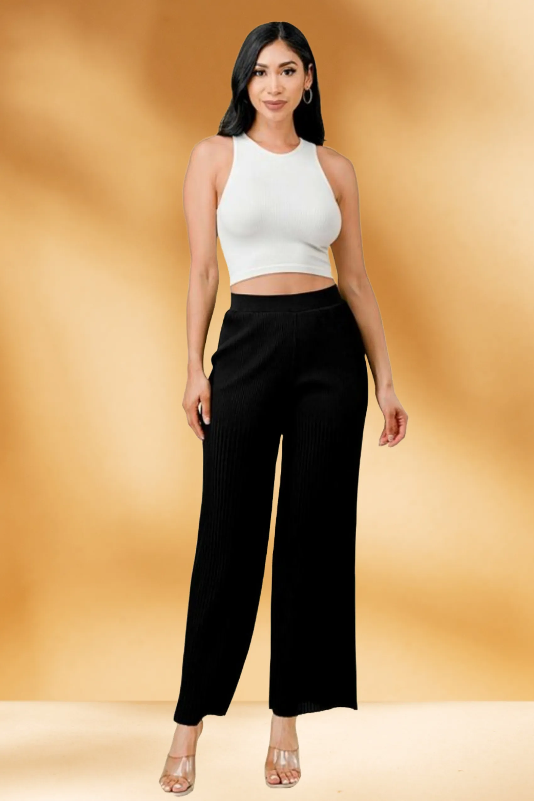 Pleated Pants