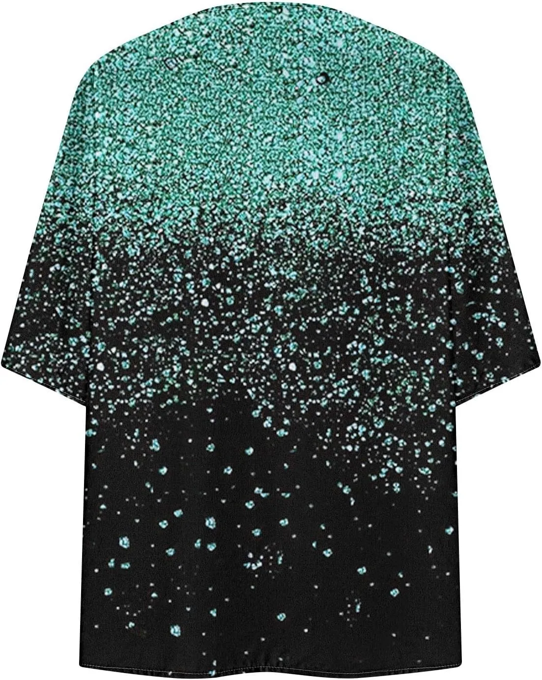 Plus Size Cardigans for Women Lightweight Beach Cover up Chiffon Cardigan Casual 3/4 Sleeve Swimsuit Cover Up Tops