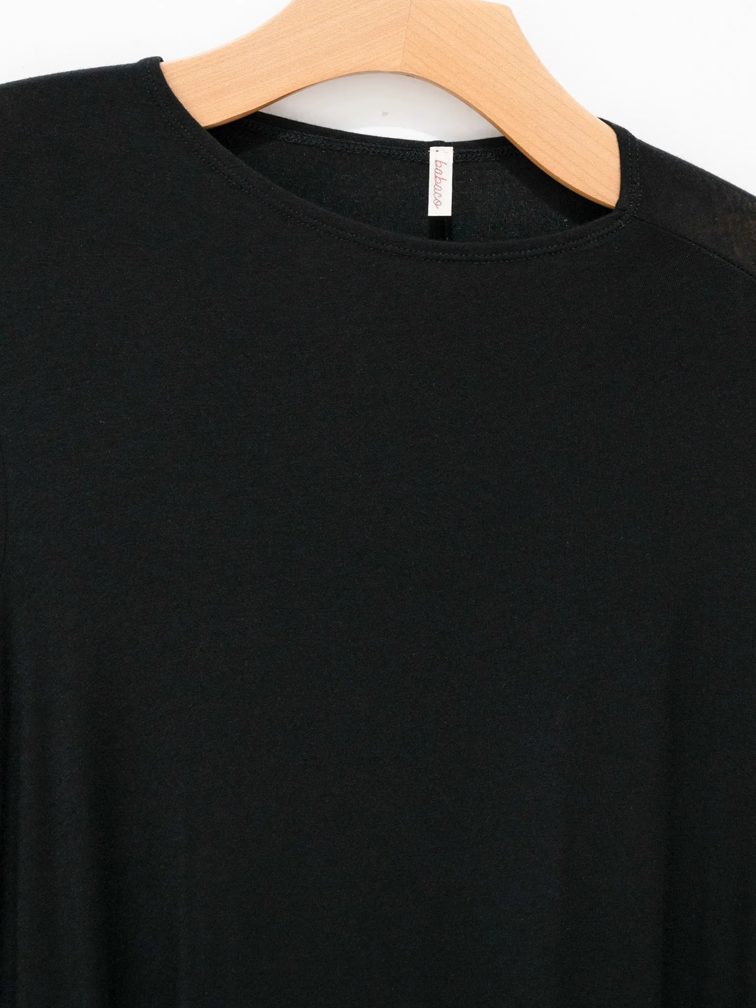 Relaxed Jersey Dress - Black