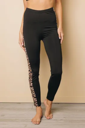 Savage Leopard Stretchy Pants