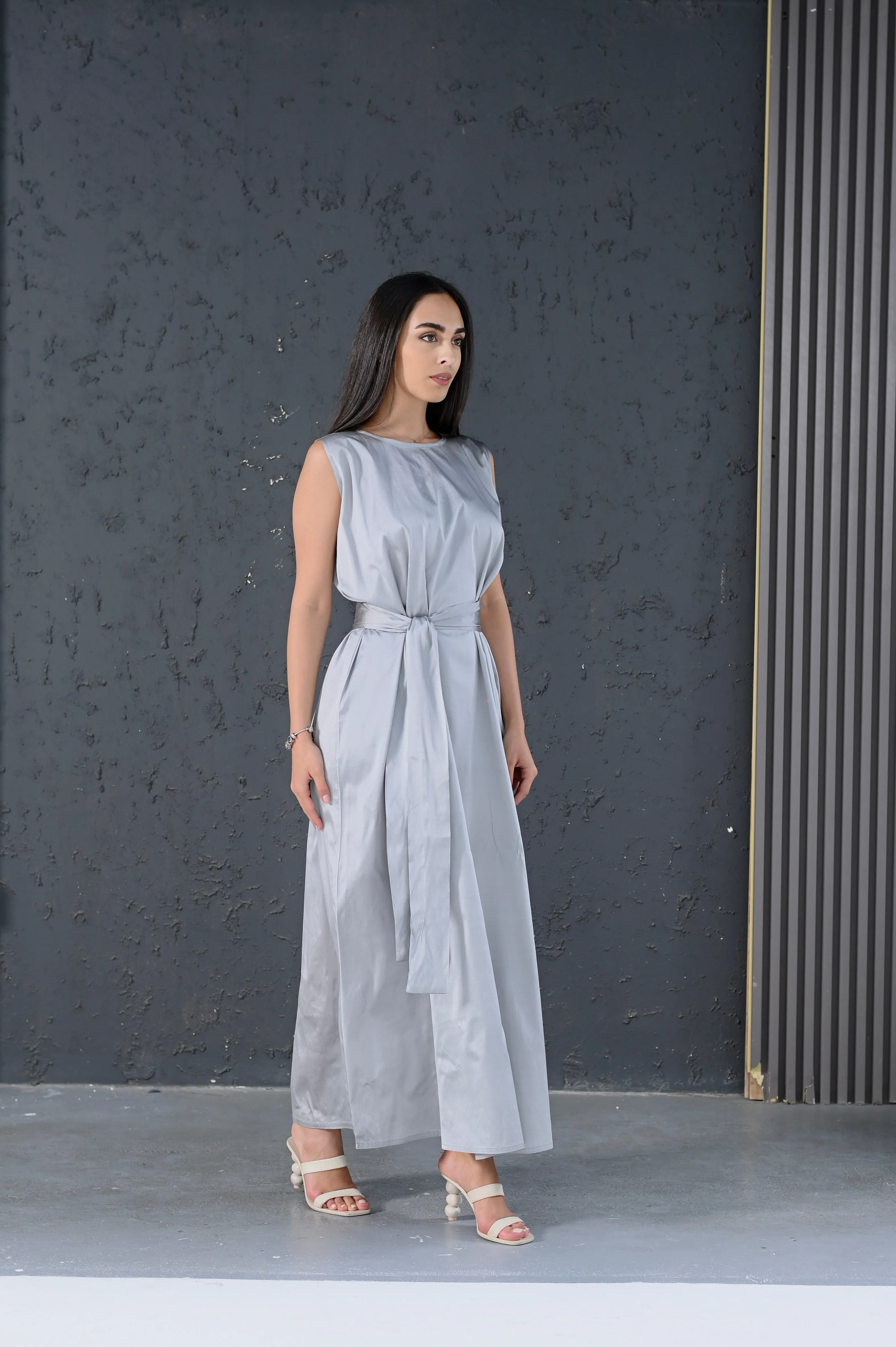 SILVER ELEGANT DRESS #297