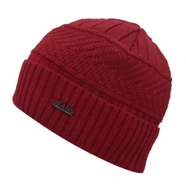 Skullies Knitted Gorras Soft Neck Balaclava Bonnet Beanie Hat Cap