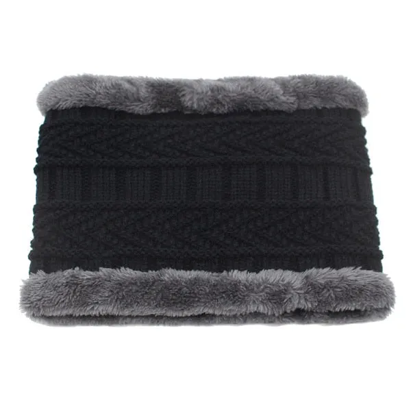 Skullies Knitted Gorras Soft Neck Balaclava Bonnet Beanie Hat Cap