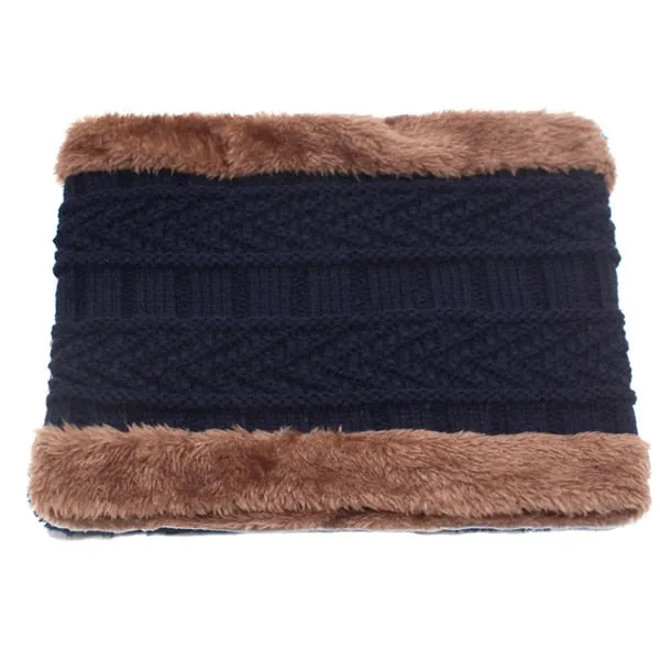Skullies Knitted Gorras Soft Neck Balaclava Bonnet Beanie Hat Cap