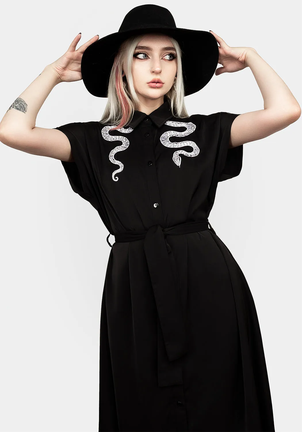 Slither Relaxed Midi Dress