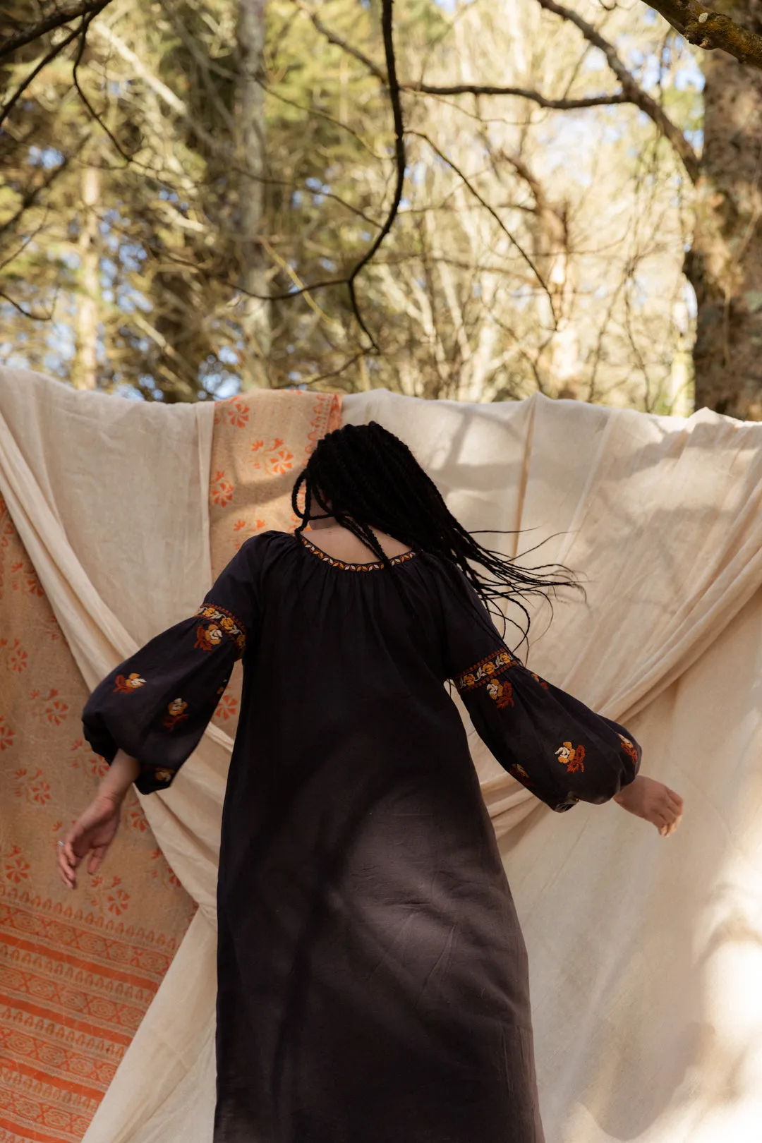 The Florie dress - Charcoal