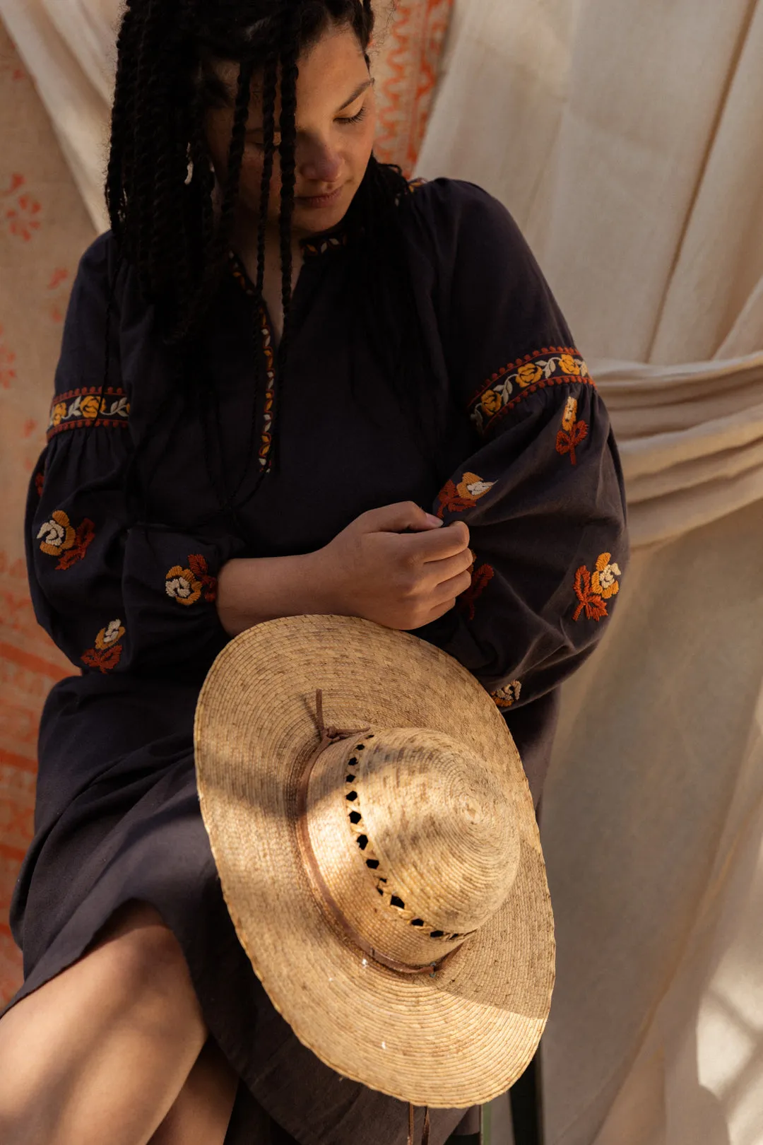 The Florie dress - Charcoal