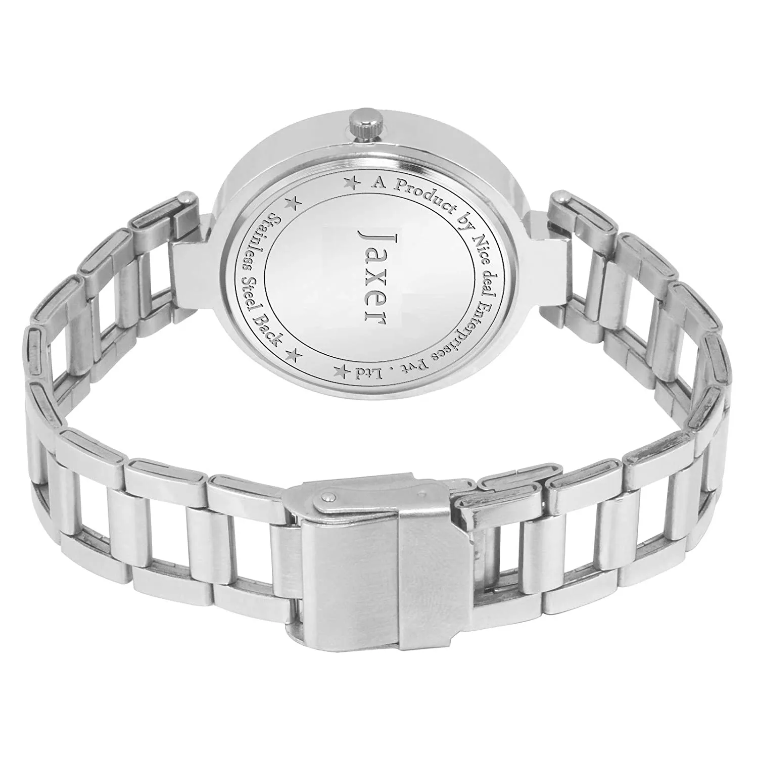 Trendy Blue Dial Steel Chain Analog Watch - For Women JXRW2520