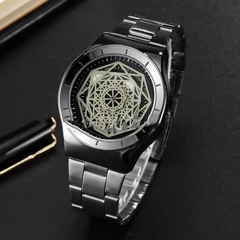 Trendy Personality Watches: Stylish Timepieces with World Time Display