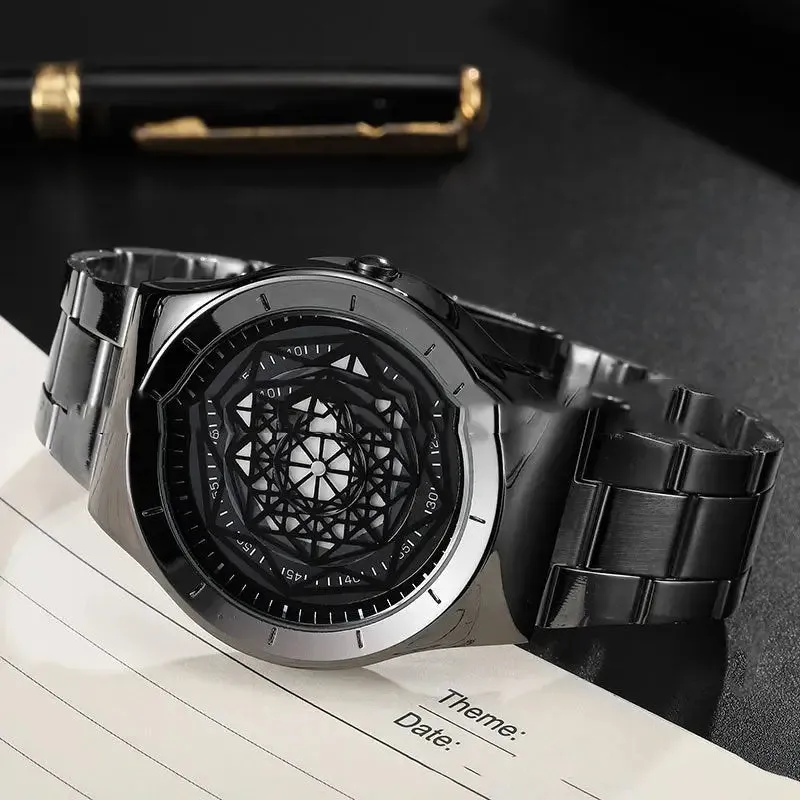 Trendy Personality Watches: Stylish Timepieces with World Time Display