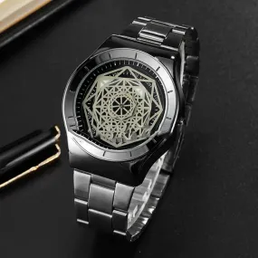 Trendy Personality Watches: Stylish Timepieces with World Time Display