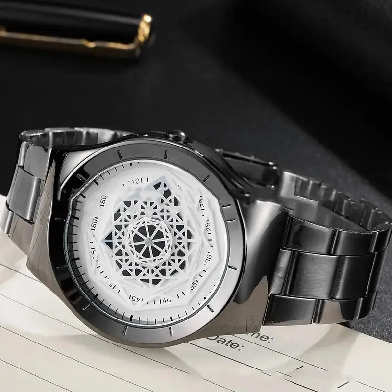 Trendy Personality Watches: Stylish Timepieces with World Time Display