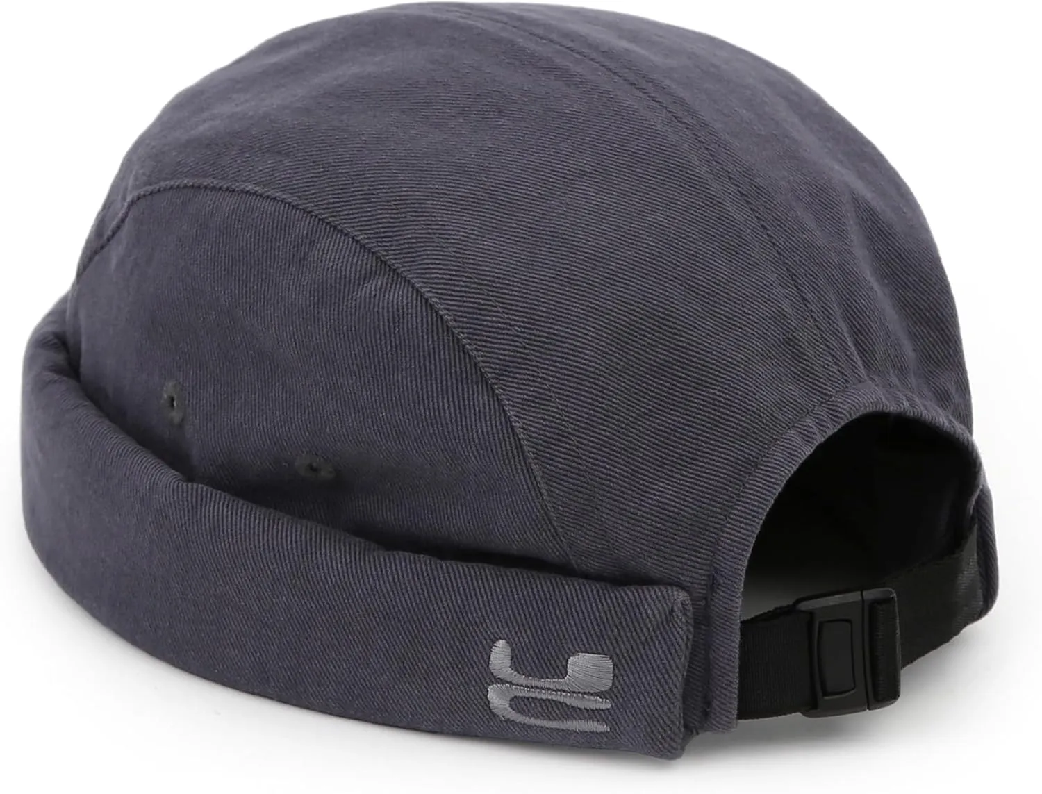 UNDERCONTROL Brimless Fisherman Trawler Beanie Washed Cotton Men Women Docker Hat Adjustable Low Profile Miki Watch Cap Korea