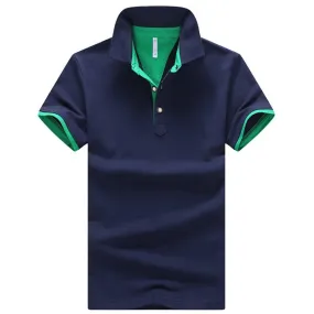 West Louis™ Business Casual Cotton Polo Shirt