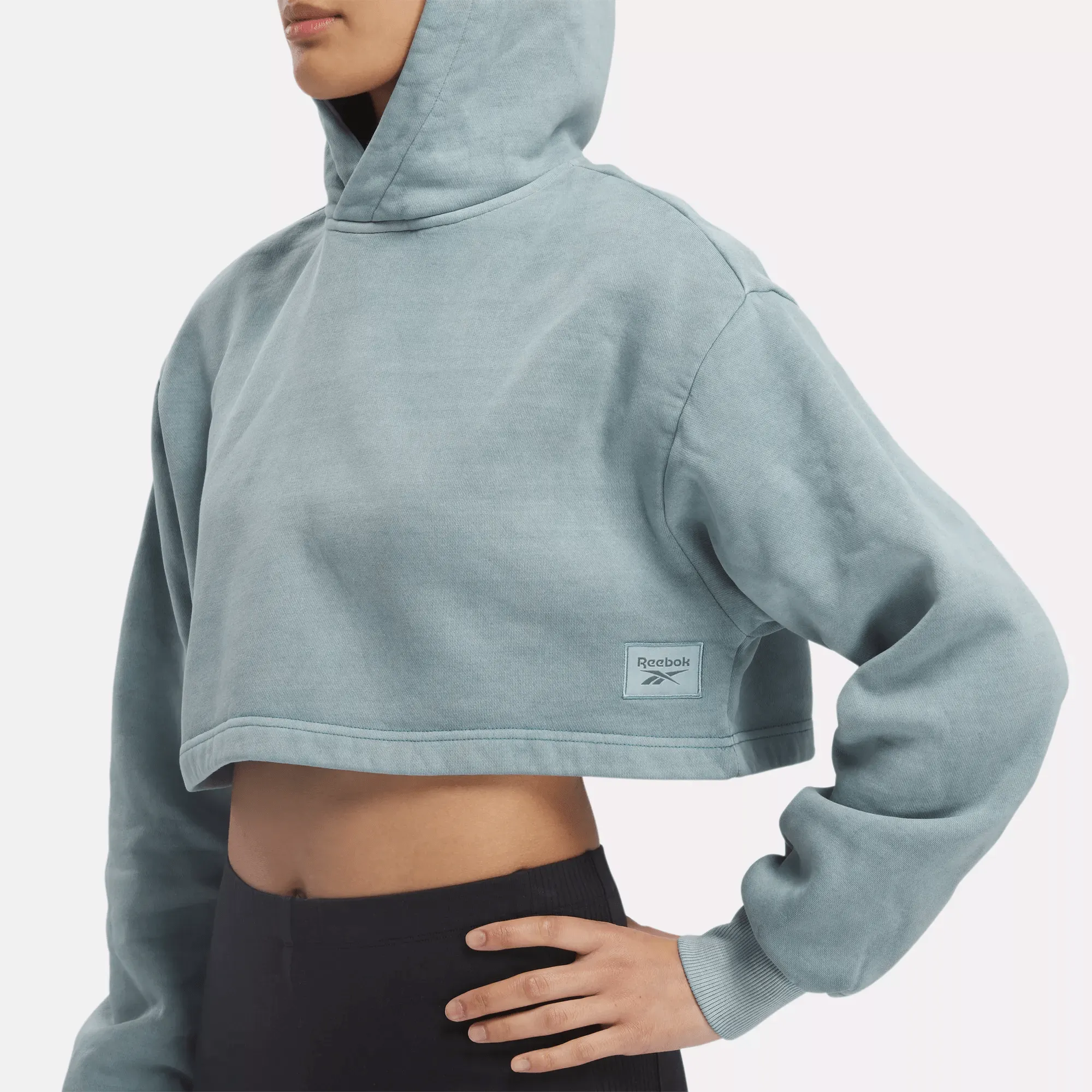Women's Classics Natural Dye Cropped Hoodie