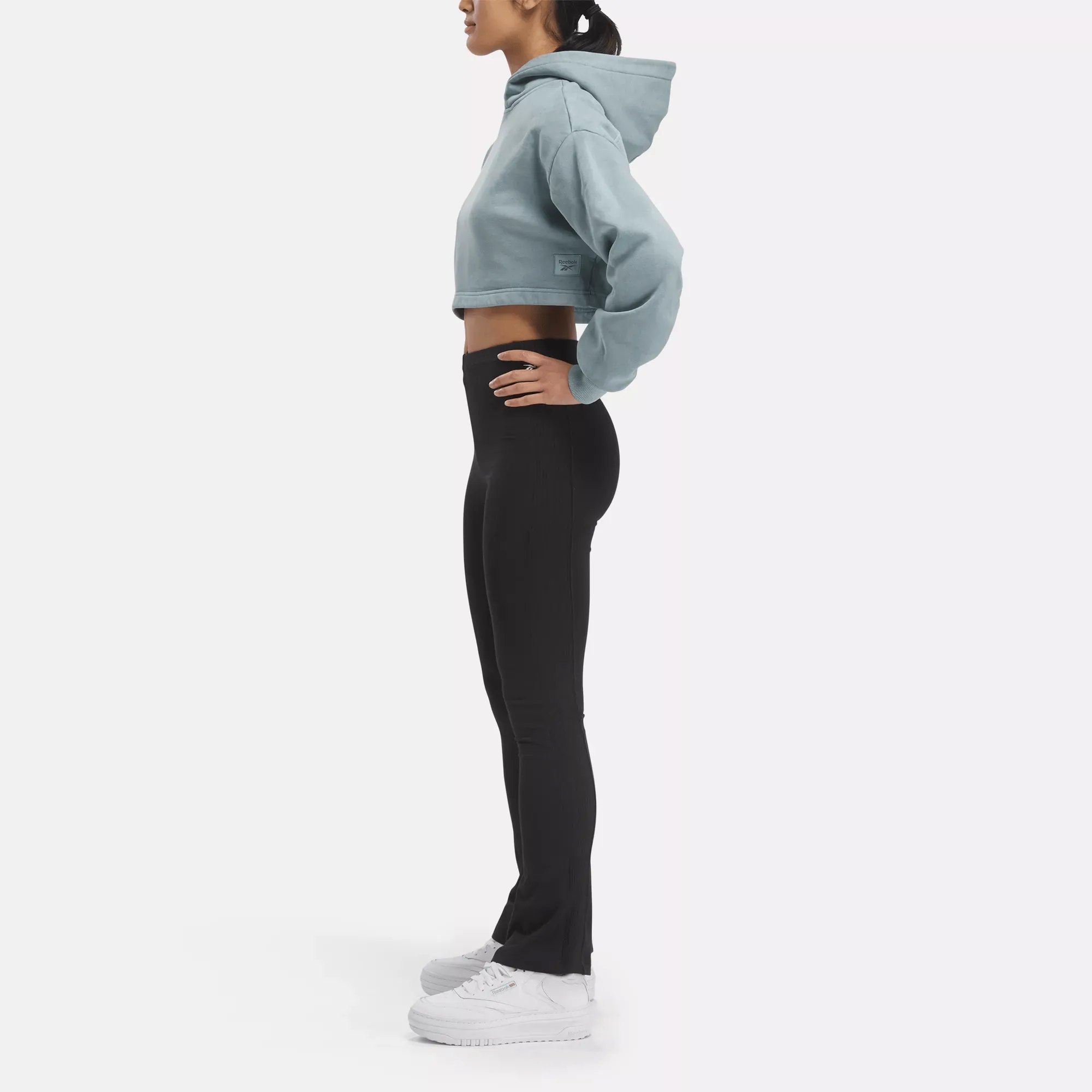 Women's Classics Natural Dye Cropped Hoodie