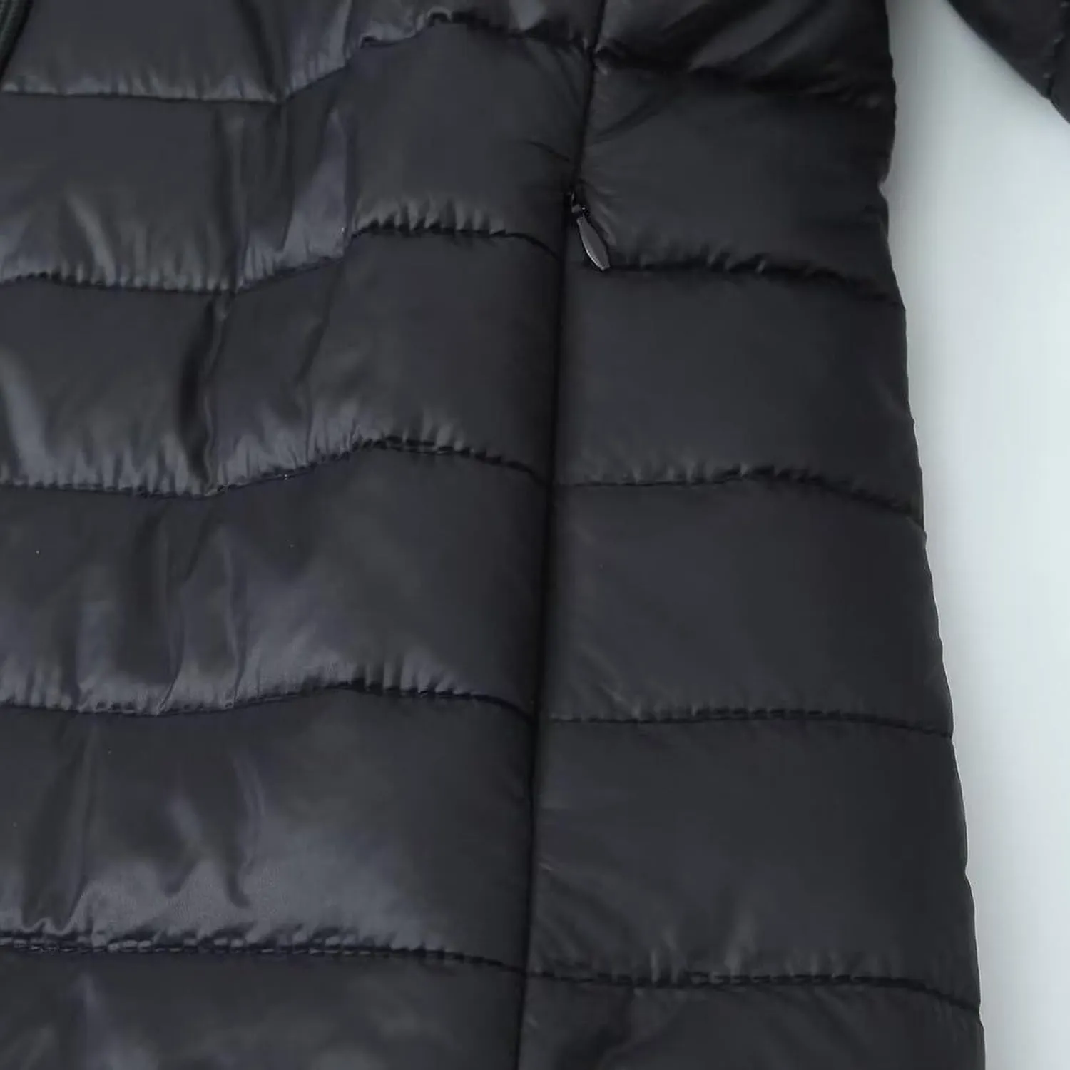 Women's Puffer Jacket Packable Quilted Light Down Parka Plus Size Long Padding Jacket Waterproof Jacket With Hood