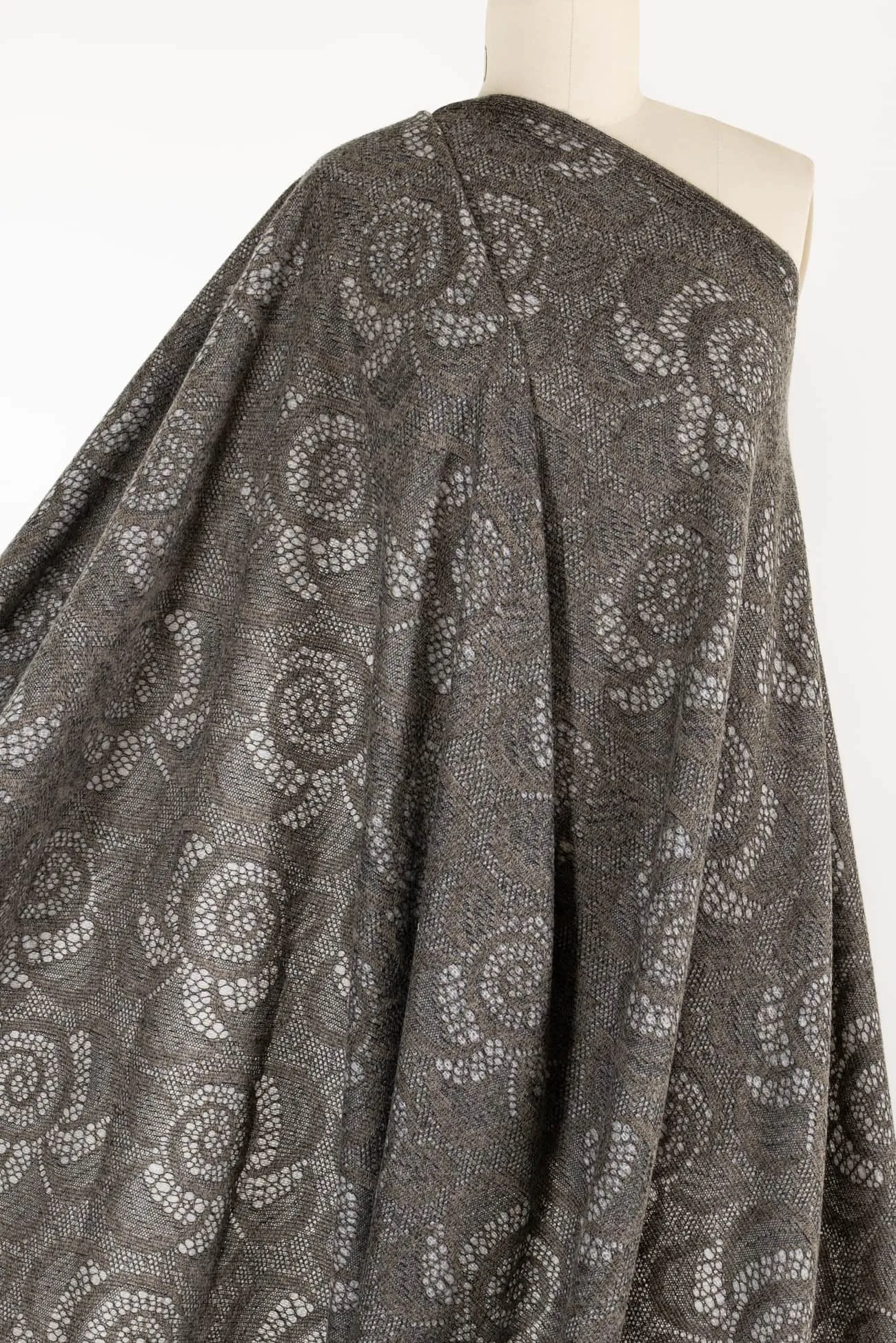 Wool Lace Sweater Knit