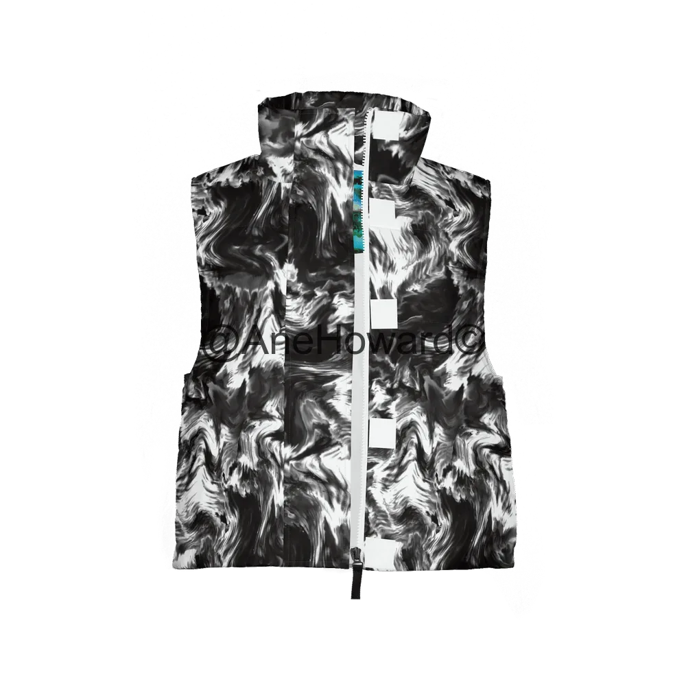 Woosh Women's Full-Zip Sleeveless Puffer Vest-Lightweight Ecodear