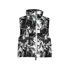 Woosh Women's Full-Zip Sleeveless Puffer Vest-Lightweight Ecodear